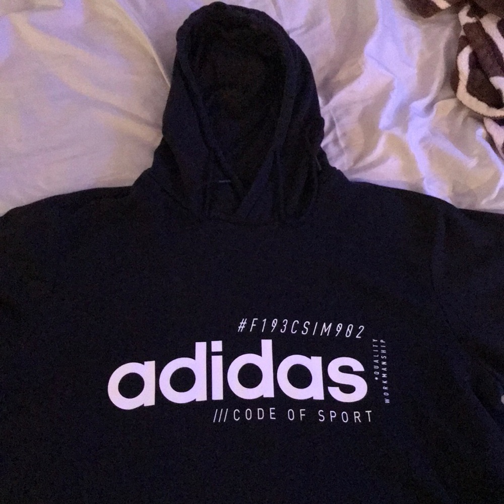 Black hoodie